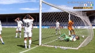 「漫画みたいな曲がり方」U-19日本代表、直接コーナーキックでまさかの失点…強風が生んだ衝撃変化にファン驚愕「なんじゃそりゃ」