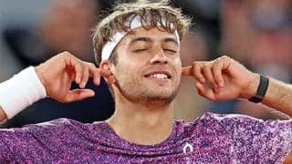  世界6位に逆転勝ちで四大大会初の4強 