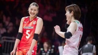 バレー女子日本、佐藤淑乃が見せた“完璧ブロック”に賛辞　24歳がチーム最多の18得点で「日本を立ち上がらせた」【VNL2026】