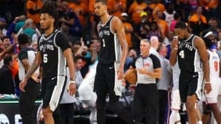 不敗神話崩壊…通算6度のNBAファイナルで第1戦全勝を誇ったスパーズがニックスに敗戦