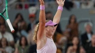 19歳アンドレーワ、「ボールのフェルトが見えるほど集中できた」と驚異的な集中力で全仏決勝へ！コスチュクの連勝にストップ[全仏オープン]