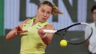 世界114位フワリンスカ、予選から9連勝で全仏初の予選勝者ファイナリストに！「夢のよう」と涙の決勝進出[全仏オープン]