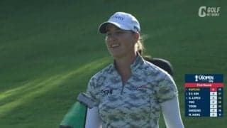 【動画】メジャー1勝のジェニファー・カプチョが単独首位　16番ではエース寸前のスーパーショットを披露