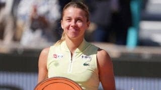 「忘れられない3週間。自分の努力に胸を張りたい」予選から歴史的快進撃のフワリンスカは準優勝、大会後は世界114位→21位へ急浮上[全仏オープン]