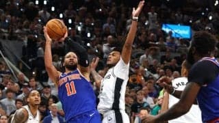 第2戦でもクラッチショットを沈めたジェイレン・ブランソンがNBA史上5人目の快記録