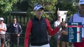 【動画】ネリー・コルダが首位浮上　連日「67」で大ギャラリーを魅了