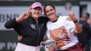 「可能性は無限」19歳アンドレーワを全仏初制覇に導いたコーチの元世界2位マルティネスが語る精神的進化の舞台裏