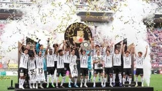 百年構想リーグ覇者は神戸！｢奇跡｣を信じた鹿島は笑顔なき2得点…試合後のスキッベ監督が語った鹿島の｢印象｣と神戸の｢融合｣