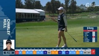 【動画】チャーリー・ハルが2位　イーグルスタートで最終日ベストスコアに並ぶ「67」