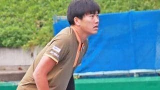  柚木武ペア 芝初戦は準V 