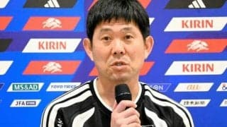 別メニューの遠藤航　「Ｗ杯でプレー可能と聞いている」と森保監督