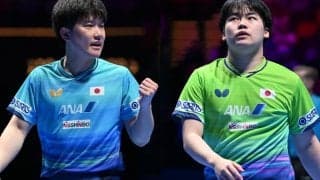 張本智和が2位、松島輝空も6位キープでトップ10維持　戸上隼輔が17位、上位は王楚欽ら変動なし｜卓球男子世界ランキング（2026年第24週）