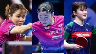 卓球女子は“8選手中6人”が8強入りで優勝争い　張本美和、大藤沙月、平野美宇らが準々決勝へ、日本勢が上位席巻【WTTコンテンダーザグレブ】