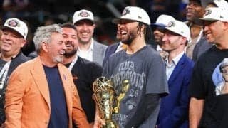 「夢見てきたことが叶った」ニックスのジェイレン・ブランソンが満場一致でファイナルMVPに