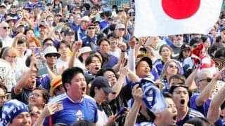 チケット9万円超、でも「記憶は一生」　日本初戦へサポーター続々