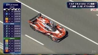 トヨタ、ル・マン24時間レースで4年ぶり6度目の総合優勝 失意の予選から大逆転V フェラーリの4連覇阻む