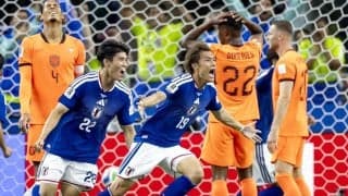 「日本ヤバすぎる！」韓国メディアも“驚愕”の劇的ドロー　「F組最強オランダと乱打戦の末に…」88分、鎌田大地が同点弾