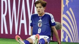 久保建英が病院で検査　W杯オランダ戦で左ひざ付近を負傷