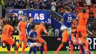｢鎌田視点おもろすぎやろw｣選手目線の新システムDAZN『イマーシブビュー』での日本代表劇的同点弾映像が話題！｢新体験｣｢これすげーな！めっちゃ良い！｣