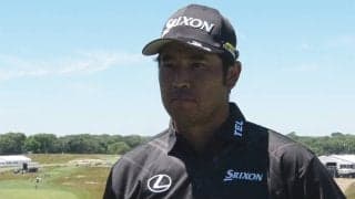 松山英樹が全米OPへ意気込み「自分ができることのベストを」　メジャー100大会連続出場のスコットは「ずっと気にかけてくれている存在」