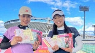 全国大会出場の2ペア決定　ピンクリボンレディーステニス愛媛県大会