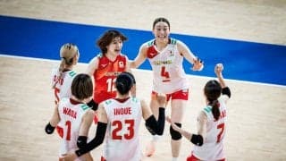 女子日本代表　チェコにストレート勝ちで開幕6連勝