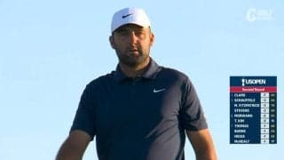 【動画】スコッティ・シェフラーは「68」で11位浮上　15番では約12mのバーディパットを沈める