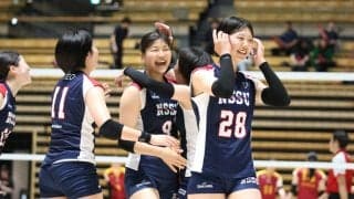 東日本インカレ女子　日本体大が前回王者筑波大を下して決勝進出