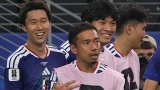 ｢タケは必ず帰ってくる｣長友の確信と鎌田らが強調した総力戦、右サイド“相棒”の誓い【日本代表が激白｢離脱リハビリ中｣久保建英への思い】(2)