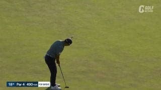 【動画】久常涼は「73」で17位　最終18番では難しいバーディパットを沈める