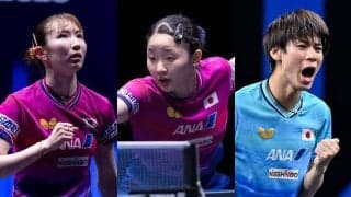 卓球日本勢が上位進出で席巻　ダブルス制覇の張本美和＆早田ひなが決勝かけて直接対決　戸上隼輔もドイツ強豪との準決勝へ【WTTコンテンダーリュブリャナ】