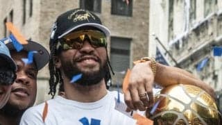 王者ニックスがニューヨークで優勝パレードを開催…「僕らは本当にやり遂げたんだ」