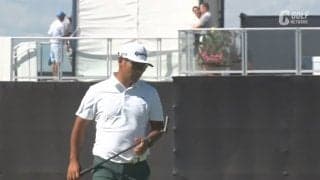 【動画】久常涼、初の全米オープンは43位　歴代覇者からサムズアップを送られる場面も