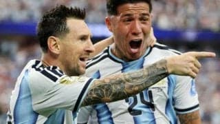 メッシが2ゴール、単独最多得点を18に伸ばす　エムバペは16得点