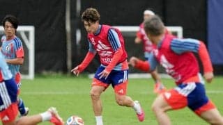 W杯デビュー4人「緊張なく入れた」　第3戦へ、久保建英も姿見せる