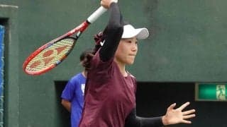 日比野菜緒がストレート快勝で予選2回戦進出、次戦は過去2敗のセメニスタヤ[ウィンブルドン]