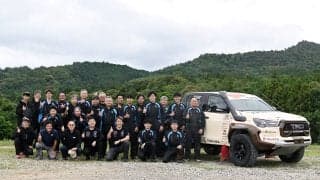 「Tras POWER 135 TRD HILUX」、AXCRに向けて特訓中