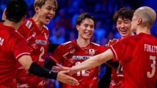 男子日本代表　第2週フランス大会初戦でセルビアを下し5連勝
