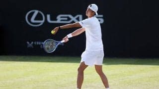 20歳坂本怜、誕生日を自ら祝うストレート勝ちでウィンブルドン本戦王手