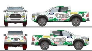 テインが新開発の競技専用ショックアブソーバ装着車でアジアクロスカントリーラリーに参戦。ドライバーは鎌田卓麻