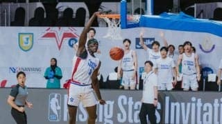 タルモンが18得点18リバウンド…鳥取城北がNBA主催大会の初陣で大勝し白星発進