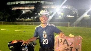 自転車こいで1700キロ超、W杯に到着　優しさに触れた1カ月の旅