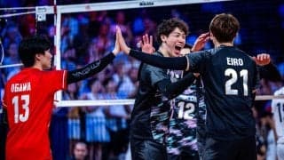 男子日本代表　フルセットの末にイランを下し開幕6連勝