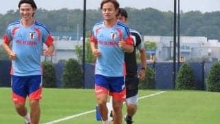 【現地発】南野拓実とランニング、スパイクを履いてアジリティ確認も…左ひざ負傷の久保建英のブラジル戦復帰はあるのか？【W杯】