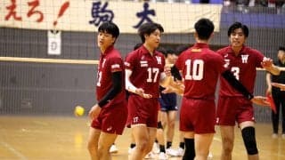 東日本インカレ男子　早稲田大が3年ぶり5回目の優勝