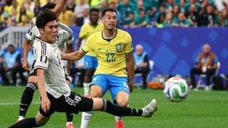 終了間際にまさかの失点　日本、“完璧”な1-0からブラジルに逆転負け　英解説はラストプレーに落胆「ちょっとした綻びから崩れた」【W杯】
