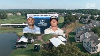 【動画】ホブランドがシェフラーをプレーオフを制してツアー通算８勝目【トラベラーズチャンピオンシップ5日目】