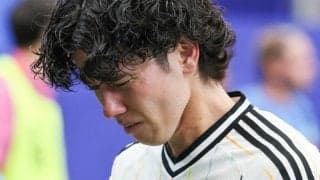 奪われたボールが決勝点に　号泣の田中碧、取材エリアを無言で通過