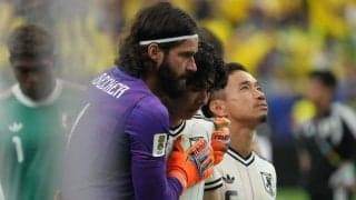 「胸を張って帰ってほしい」ブラジル代表守護神が号泣の田中碧にかけた言葉　激闘直後に示した敬意「これがサッカー。日本は評価されるべき」【W杯】