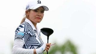 今季アルバトロス達成の桑木志帆が参考　ウッド系クラブで綺麗にボールを払い打つポイント